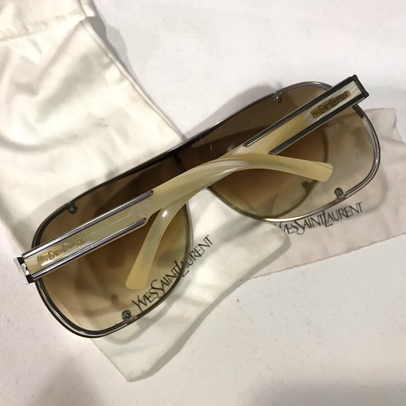 YSL YVES SAINT LAURENT Tinted Aviator Sunglasses main image 7
